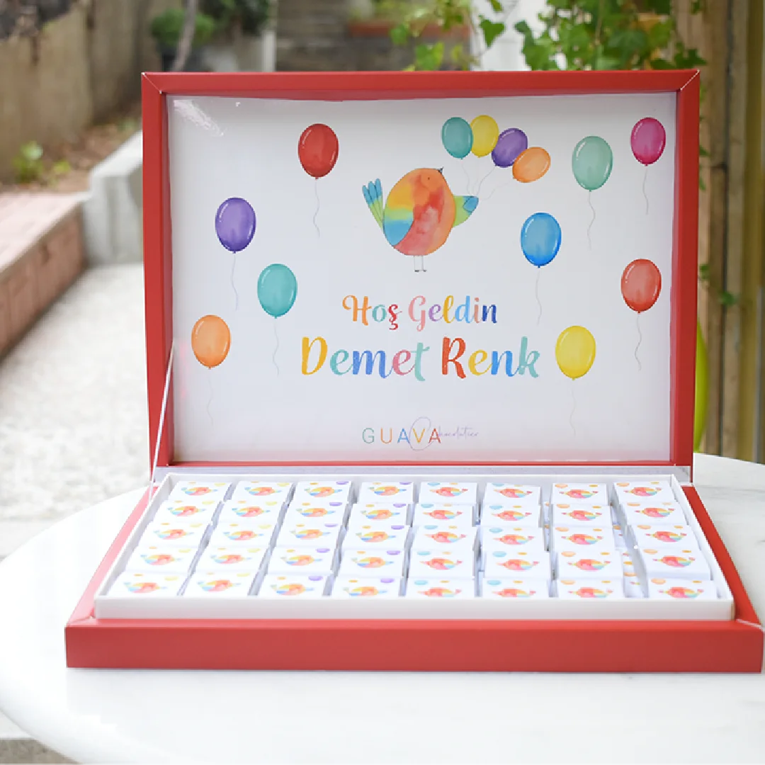 Bir Demet Renk Bebek Çikolatası